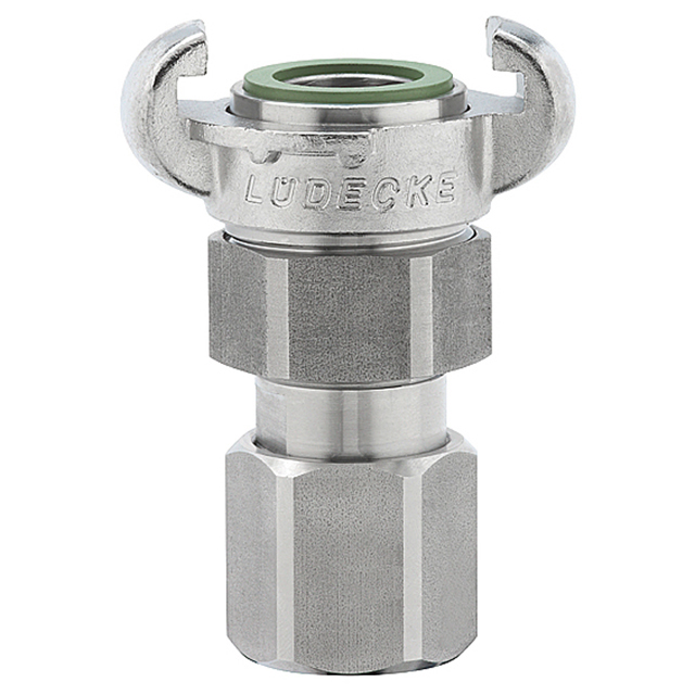 EDELSTAHL-SCHRAUBKUPPLUNG DIN 3238 G 1/2" IG, 1.4401